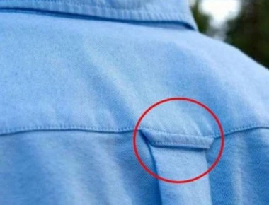 H χρησιμότητα της μικρής θηλιάς πίσω από τα πουκάμισα!